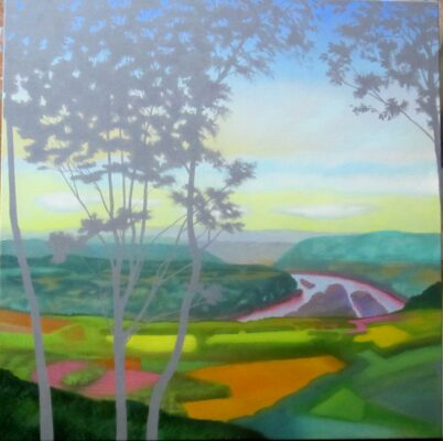 APPALACHIAN WITH YELLOW SKY